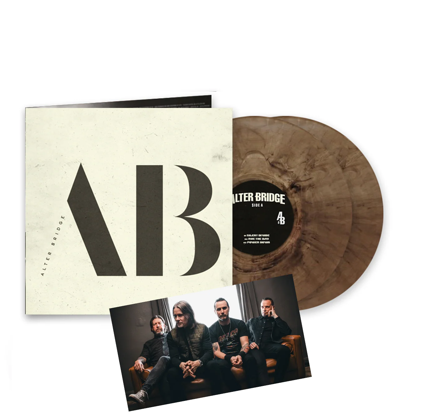 AB8 - LP - Marble Black Smoke (Signed Photo Card)